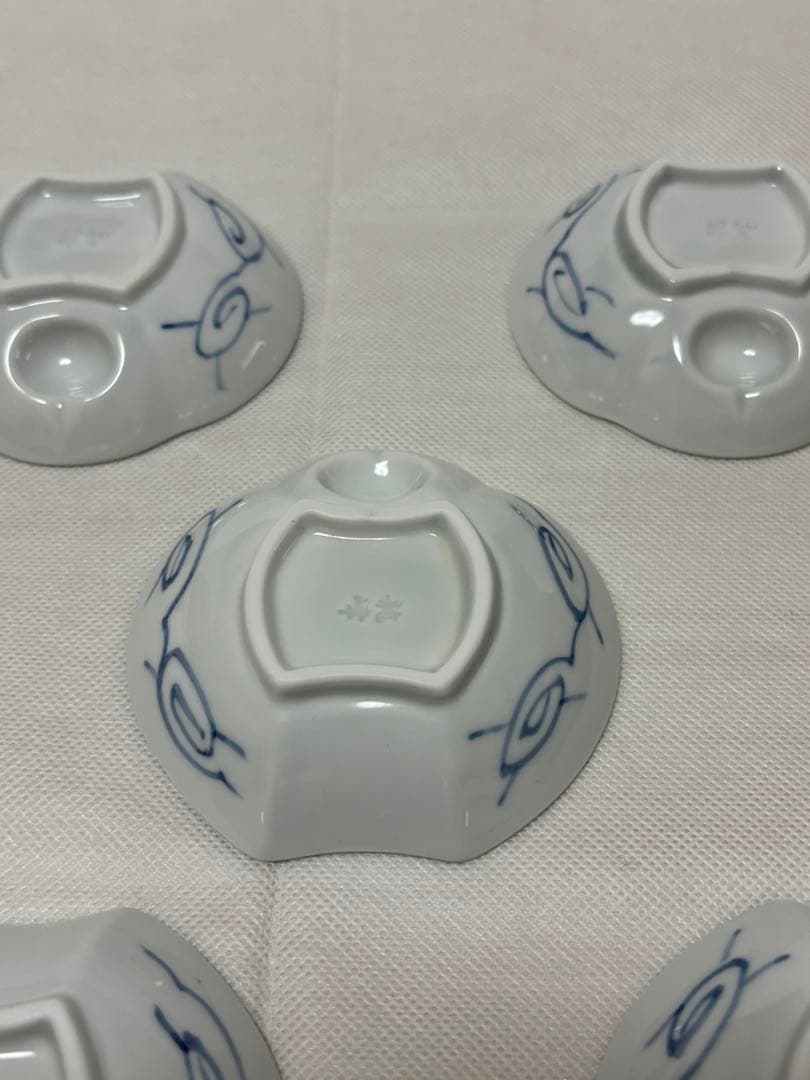 龍峯窯　ふくら雀　小皿　手書き　貴重　レア　アンティーク