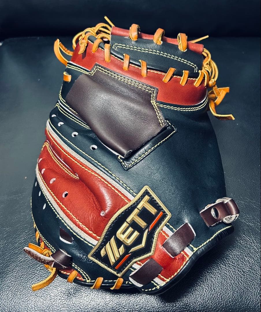 ZETT プロステイタス オーダー キャッチャーミット 小林 屋外未使用型付け済