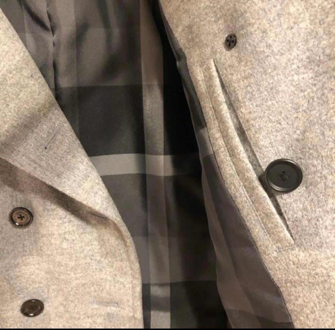 芝様用　美品★CREST BRIDGE チェックウールPコート