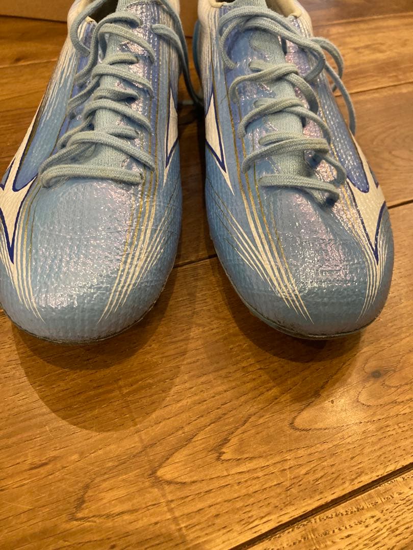 25cm Mizuno ELITE アルファ3ライトブルー