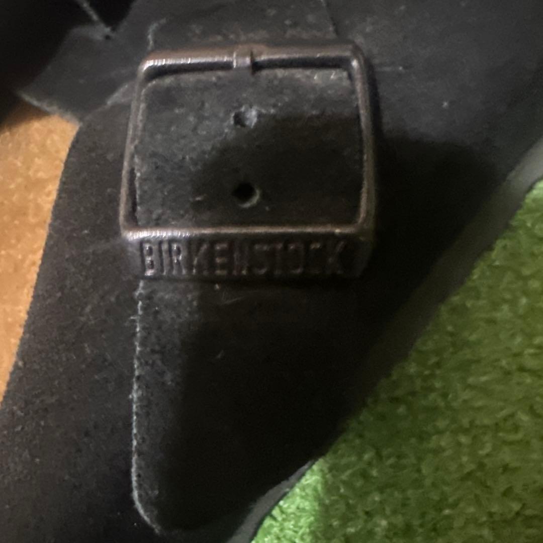 ビルケンシュトック メンズ サンダル ボストン スエードレザーブラック