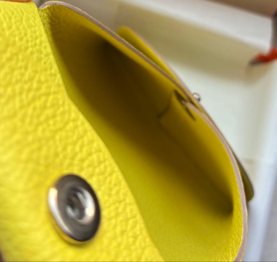 エルメス バスティア　ライム　新品未使用品