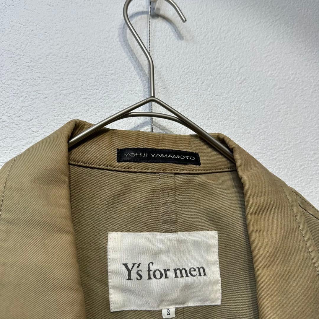 希少 ワイズ フォーメン ヨウジヤマモト 上質 デザイン テーラードジャケット