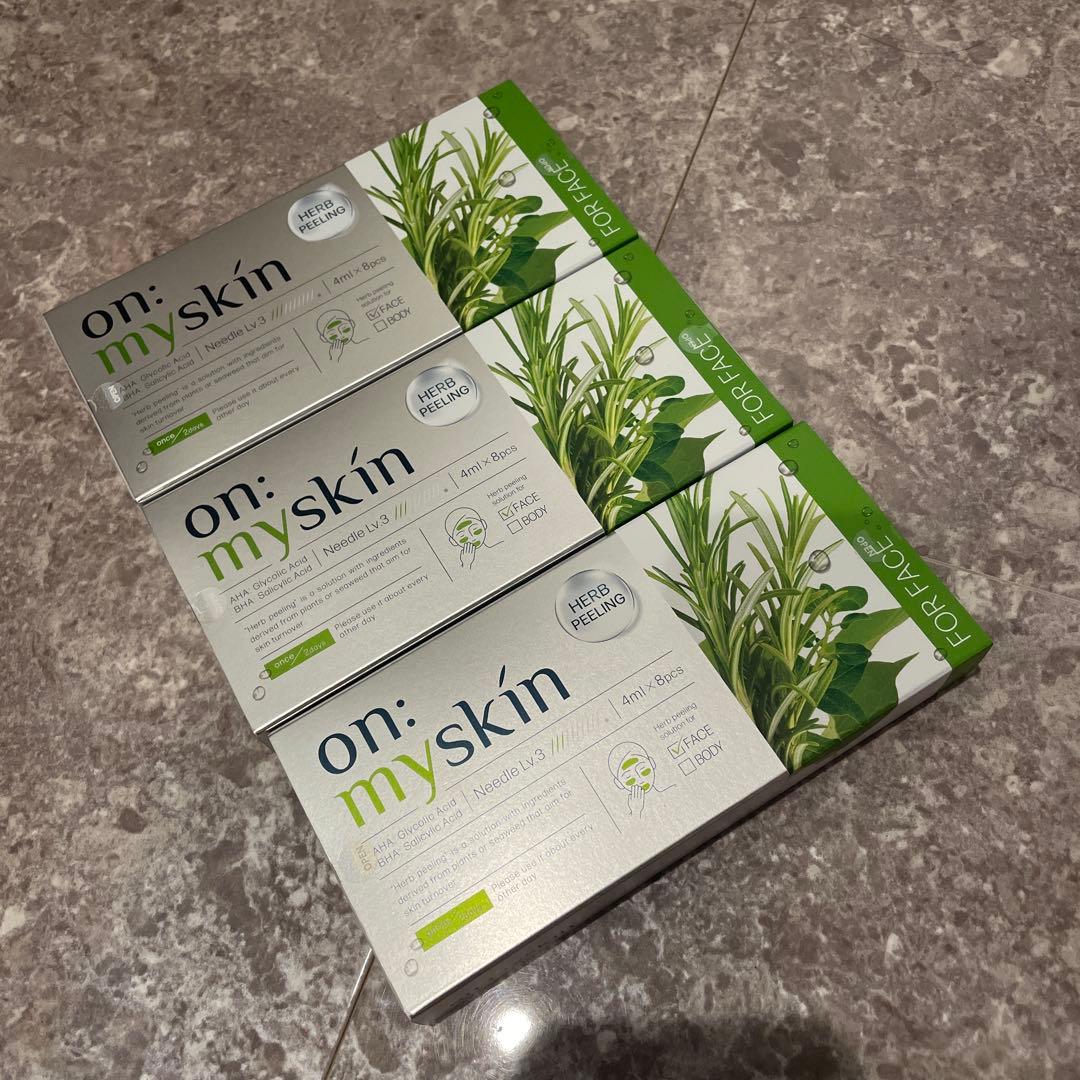 【新品】ヨミテ　ハーブピーリング　3点セット★