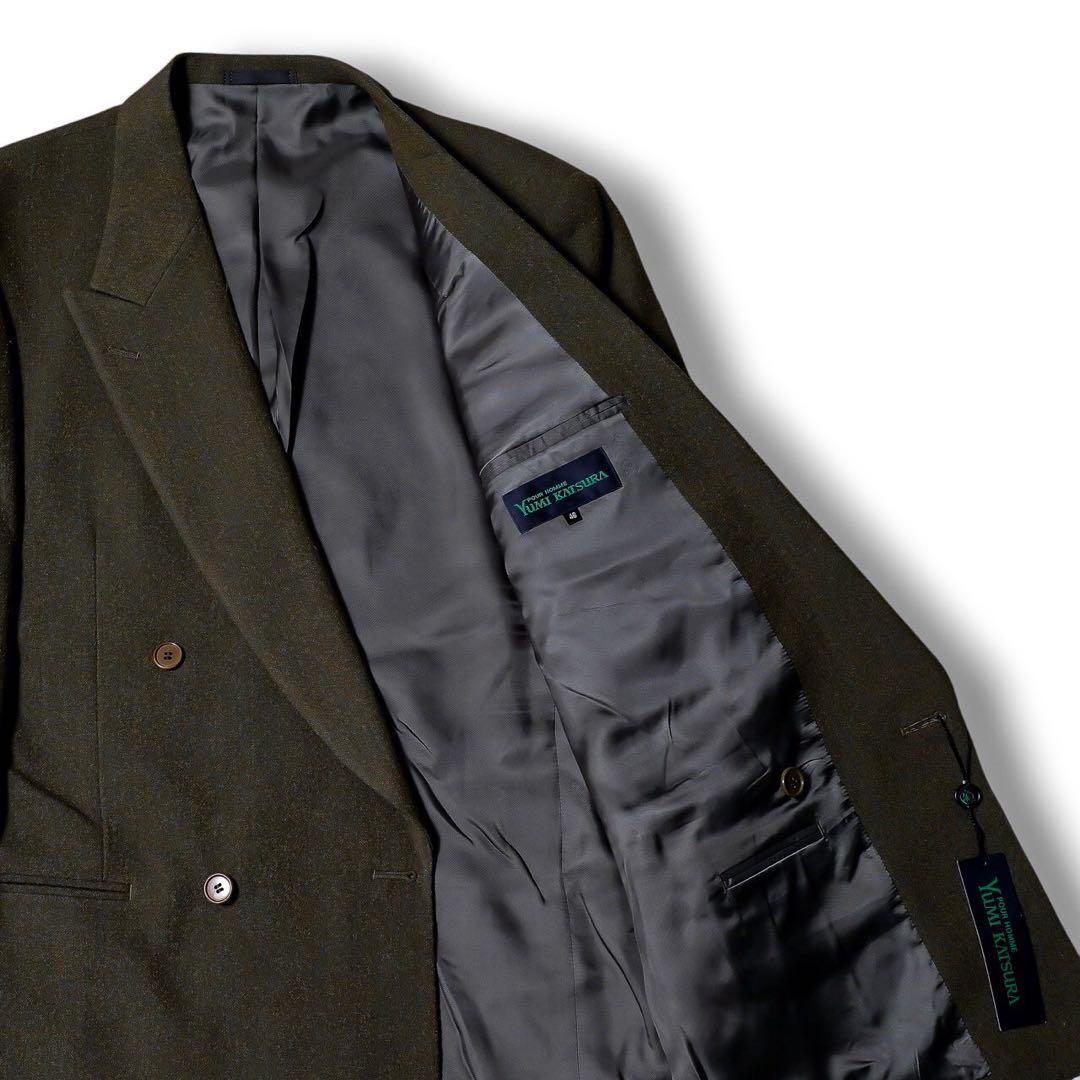 Yumi Katsuta カツラユミ オリーブグリーン カラー セットアップ