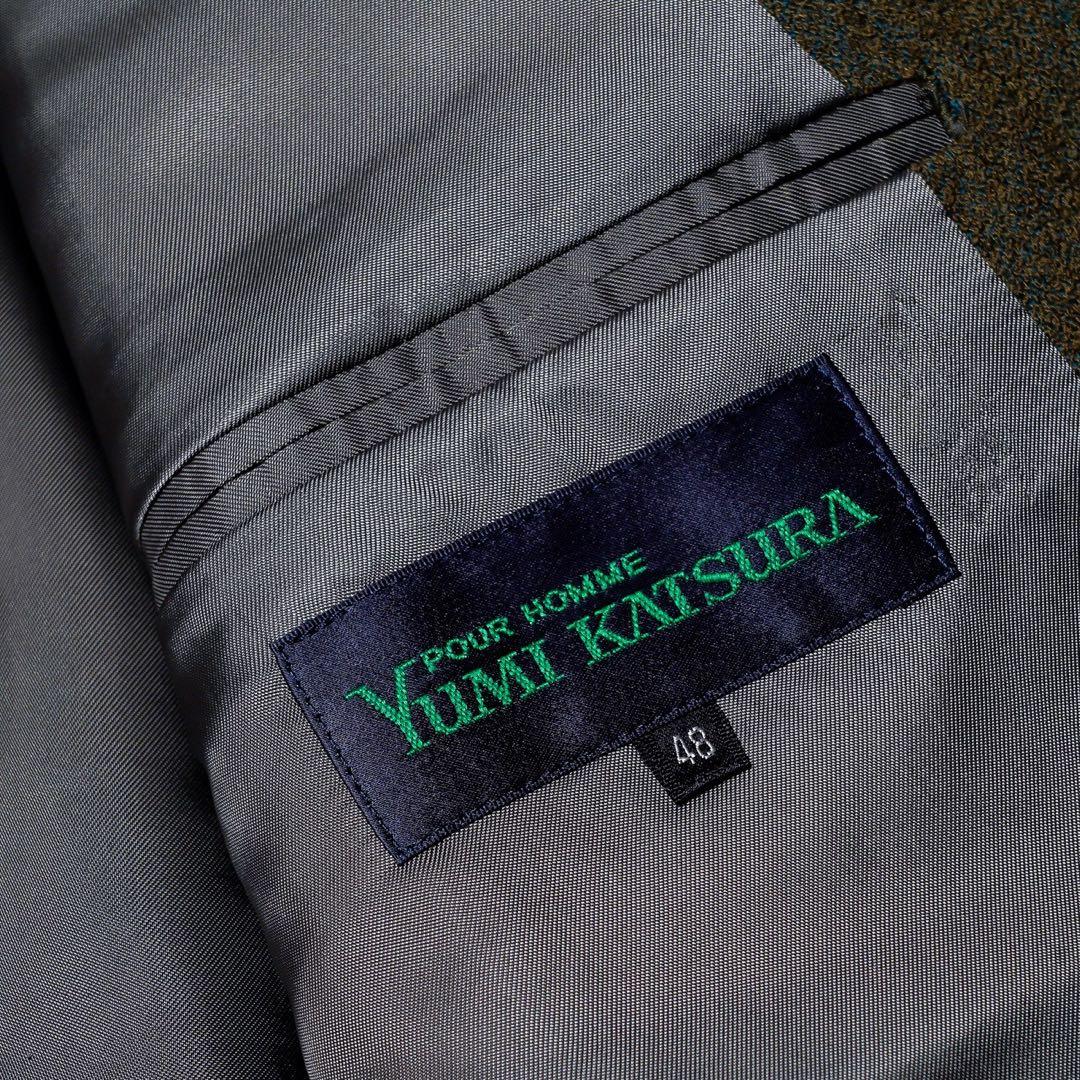 Yumi Katsuta カツラユミ オリーブグリーン カラー セットアップ