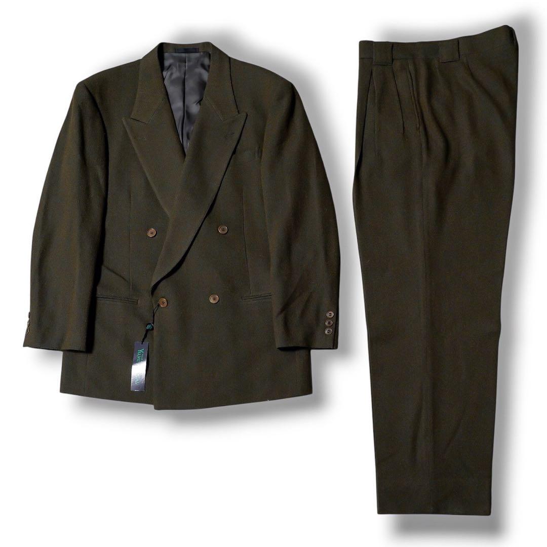 Yumi Katsuta カツラユミ オリーブグリーン カラー セットアップ