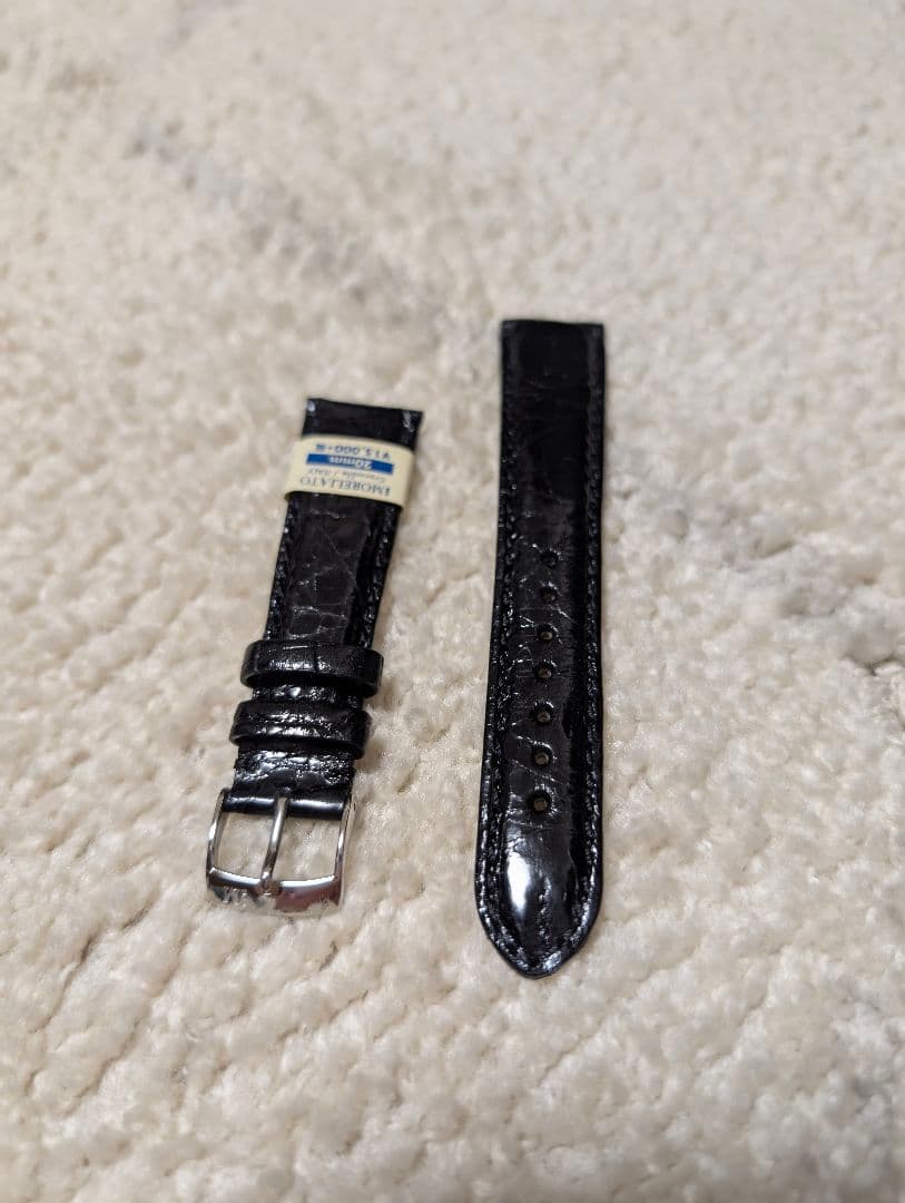 メンズ　時計ベルト　革