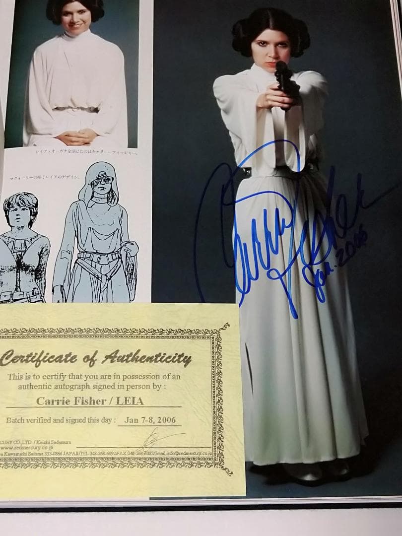 スターウォーズ　クロニクル　サイン入り