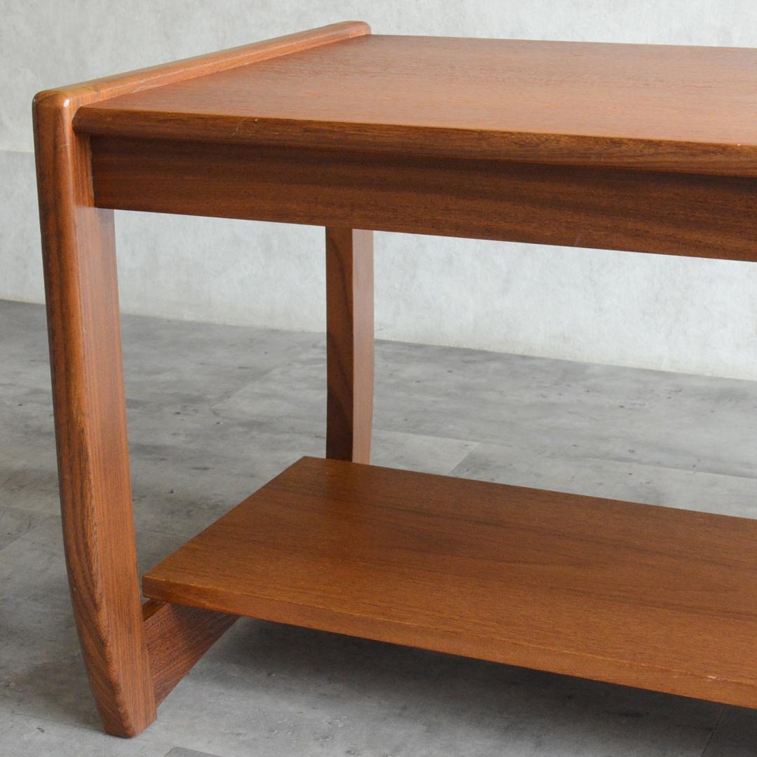 イギリスヴィンテージ ミッドセンチュリー チーク ローテーブル コーヒーテーブル