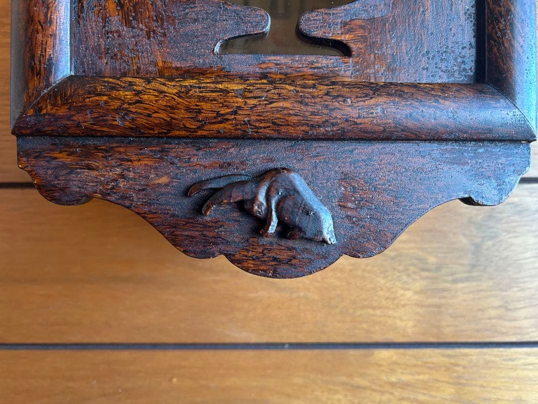 柱時計　掛時計　ゼンマイ　整備済　オーバーホール　レトロ　アンティーク　19