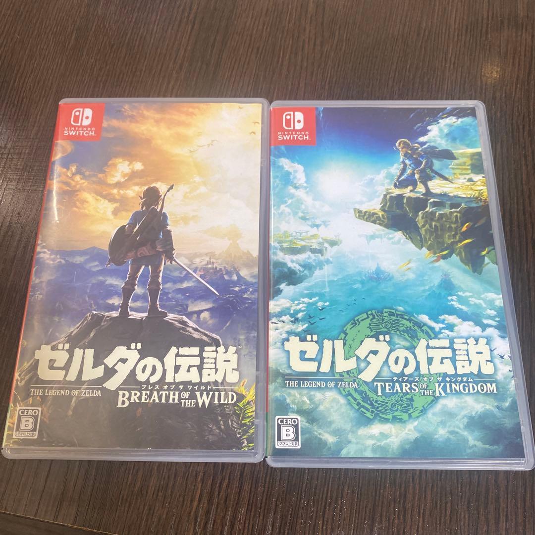 ゼルダの伝説　ブレスオブザワイルド　ティアーズオブザキングダム　2本セット
