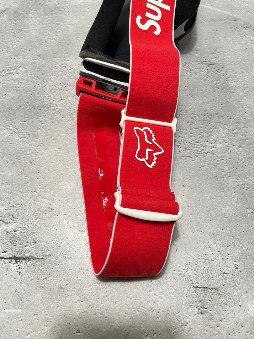 特典【 Supreme 】Fox Racing Vue Goggles RED