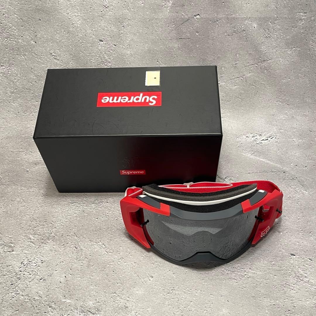 特典【 Supreme 】Fox Racing Vue Goggles RED