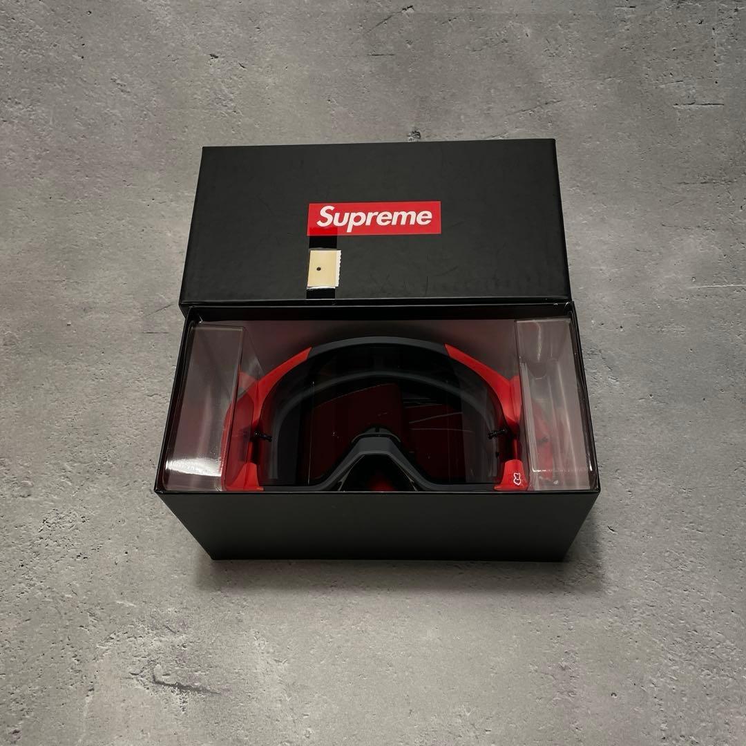 特典【 Supreme 】Fox Racing Vue Goggles RED