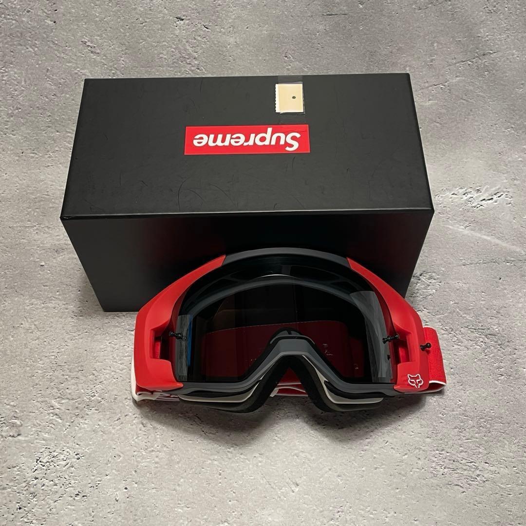 特典【 Supreme 】Fox Racing Vue Goggles RED