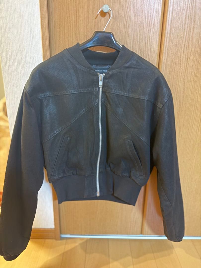 Tさん専用No mass prod ダブルジップボンバージャケット　サイズs