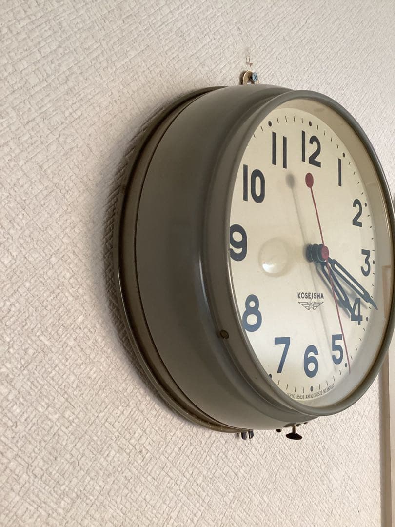 Koseisha(光星舎)電磁式振り子丸時計　昭和30年代