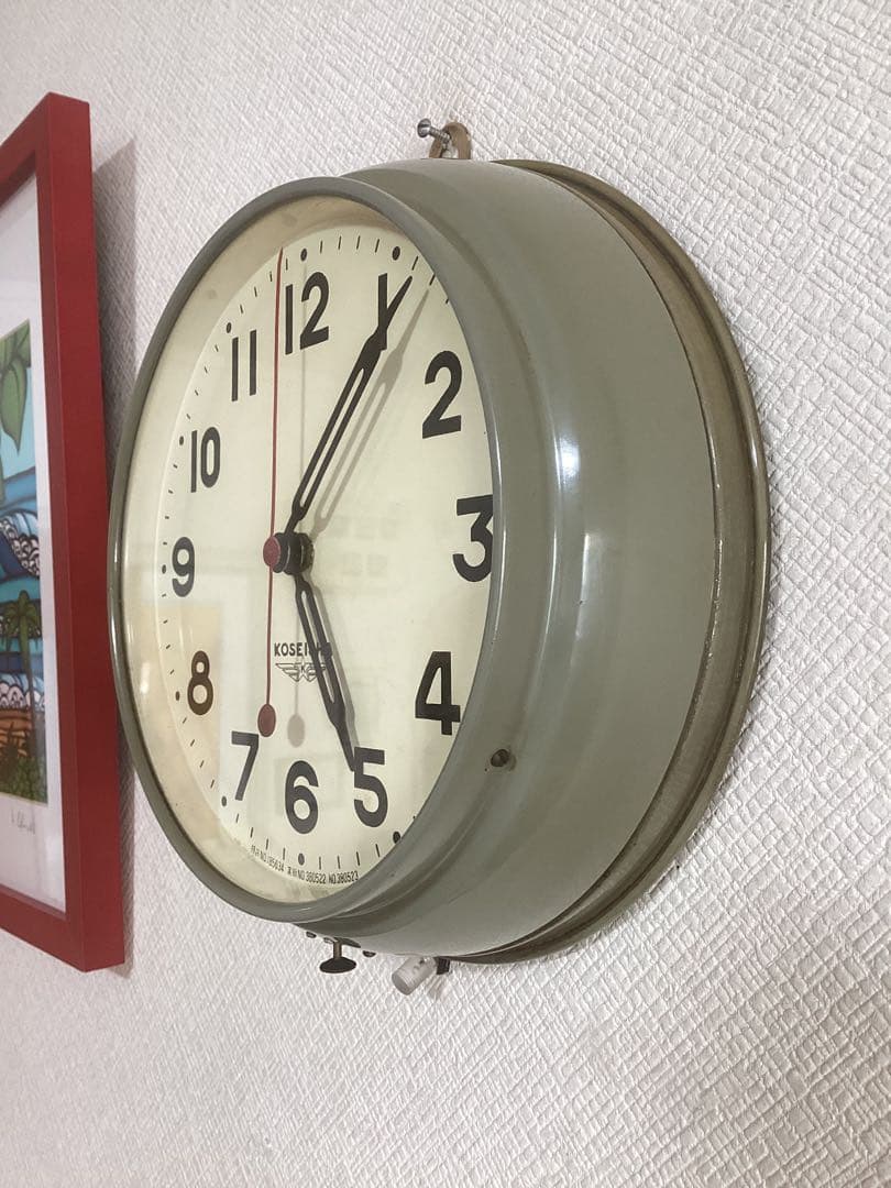 Koseisha(光星舎)電磁式振り子丸時計　昭和30年代