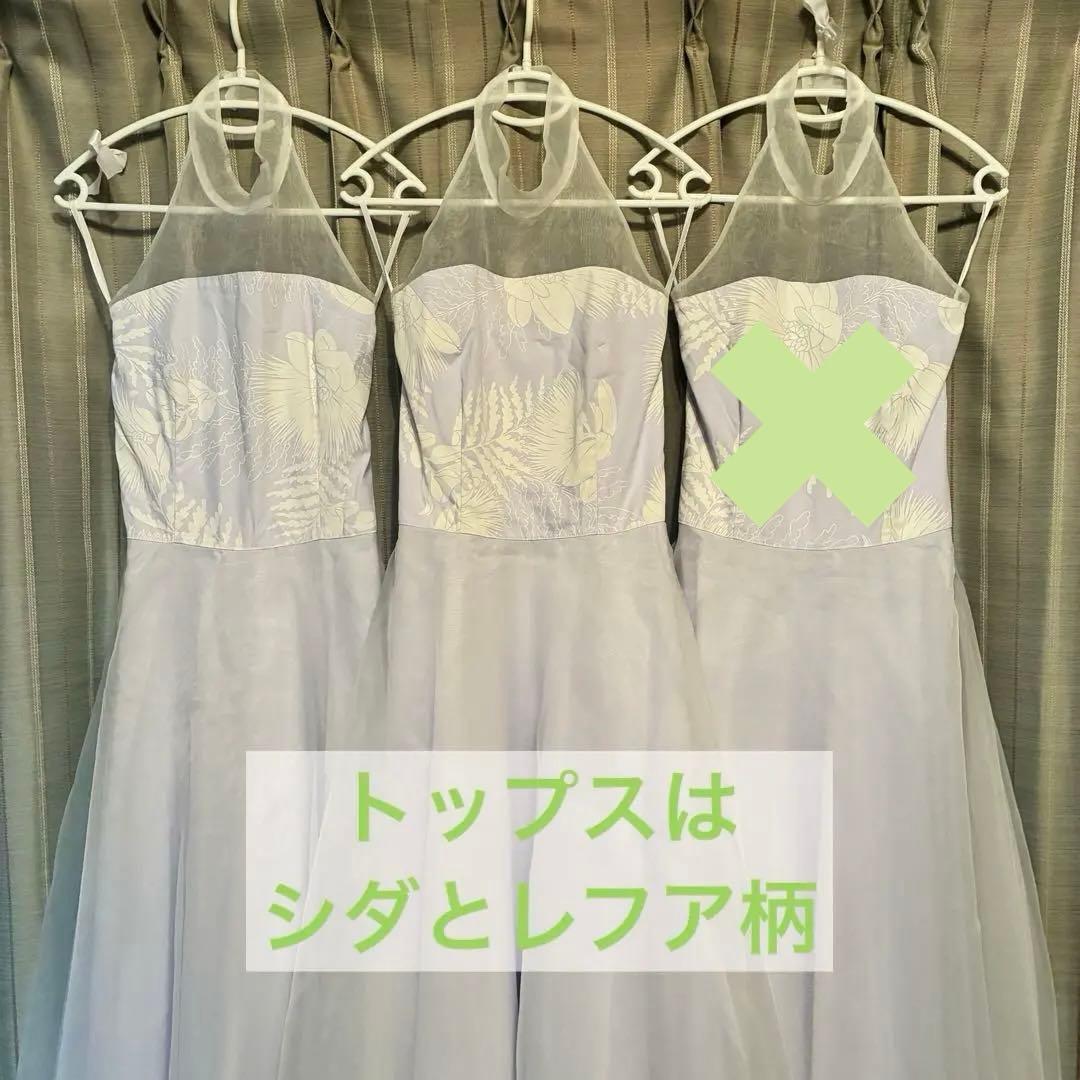 【3→2着に変更】白いドレス2着(髪飾り付)4点セット