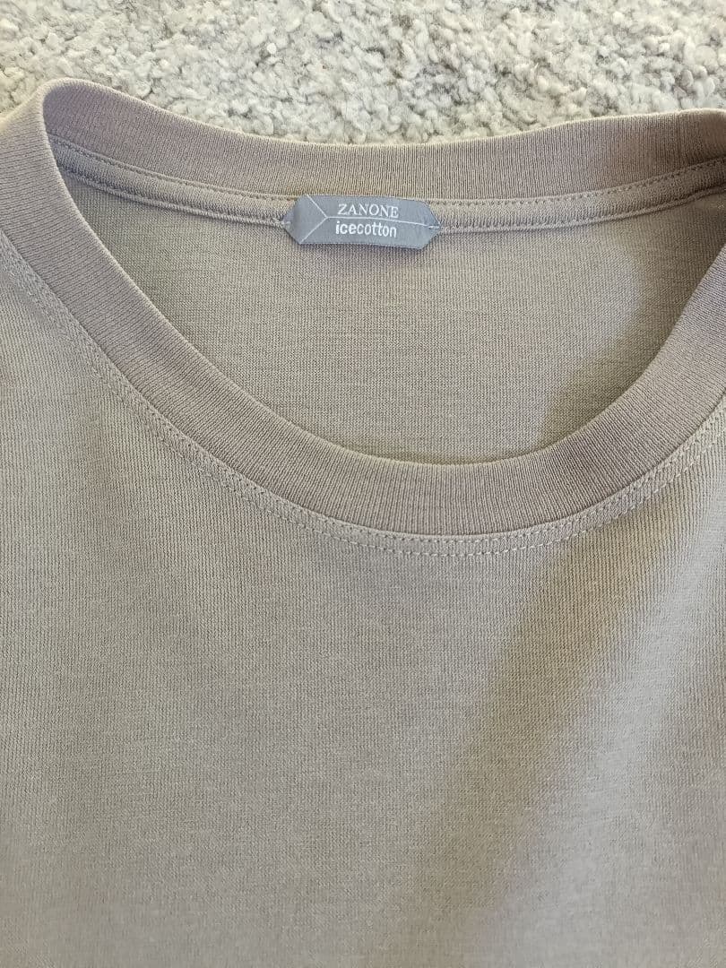 新品未使用ザノーネ アイスコットン Tシャツ L相当　48