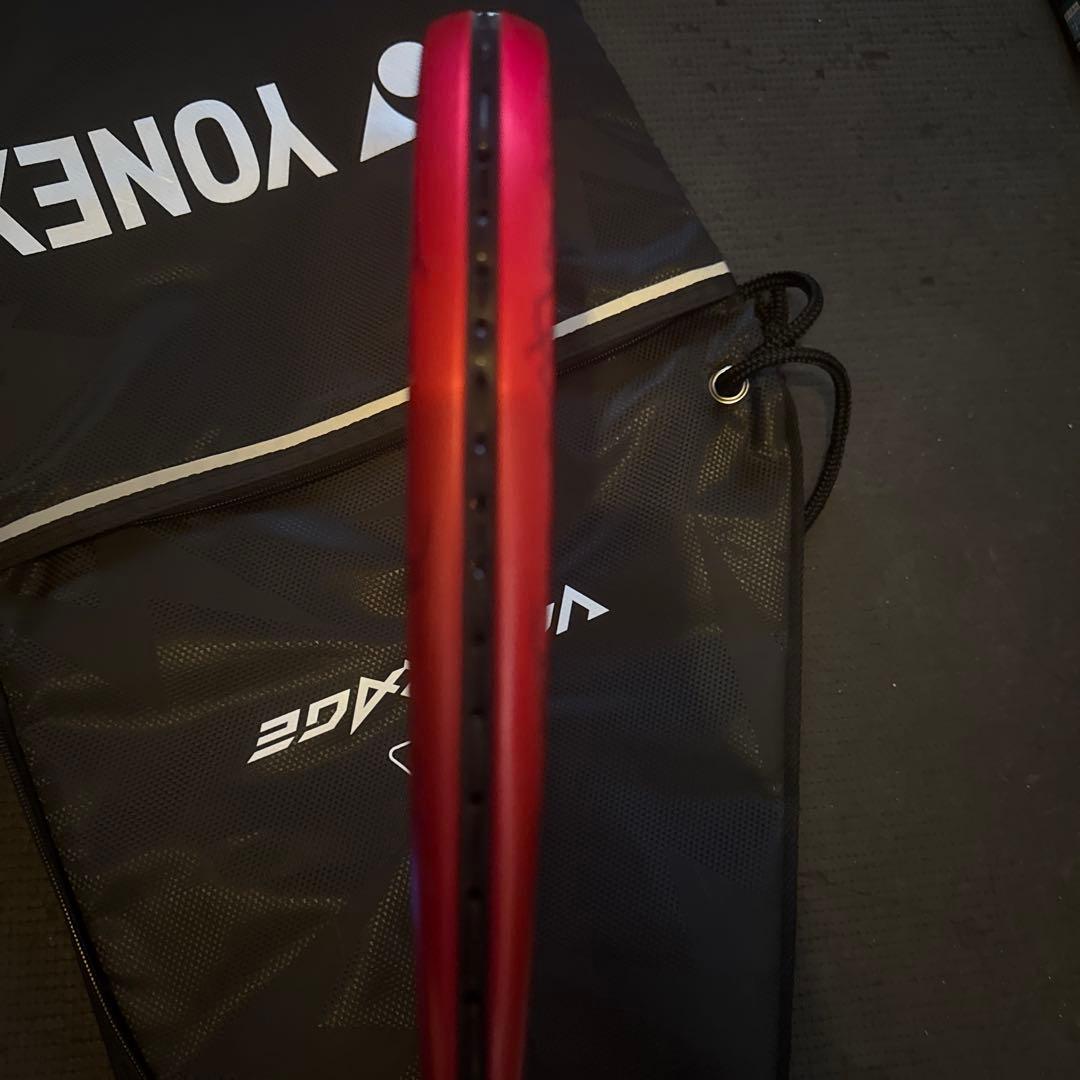 【美品】 YONEX ボルトレイジ7V VOLTRAGE7V クレナイ