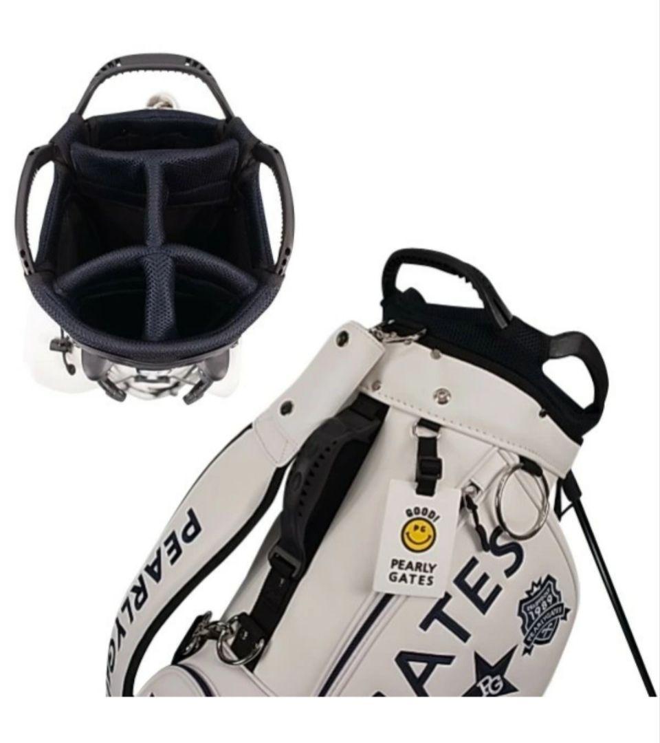 PEARLY GATES PG89 ゴルフバッグ ホワイト