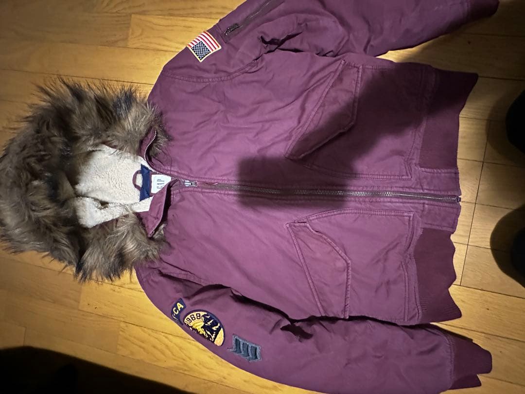 00’s old gap flight down jacket ma-1 N2B