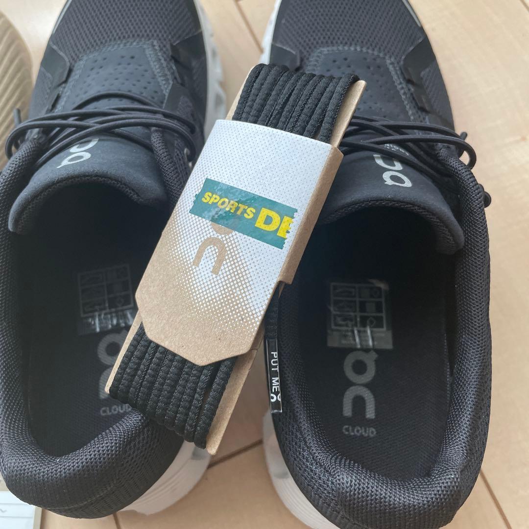 On スニーカー ブラック【23.5】