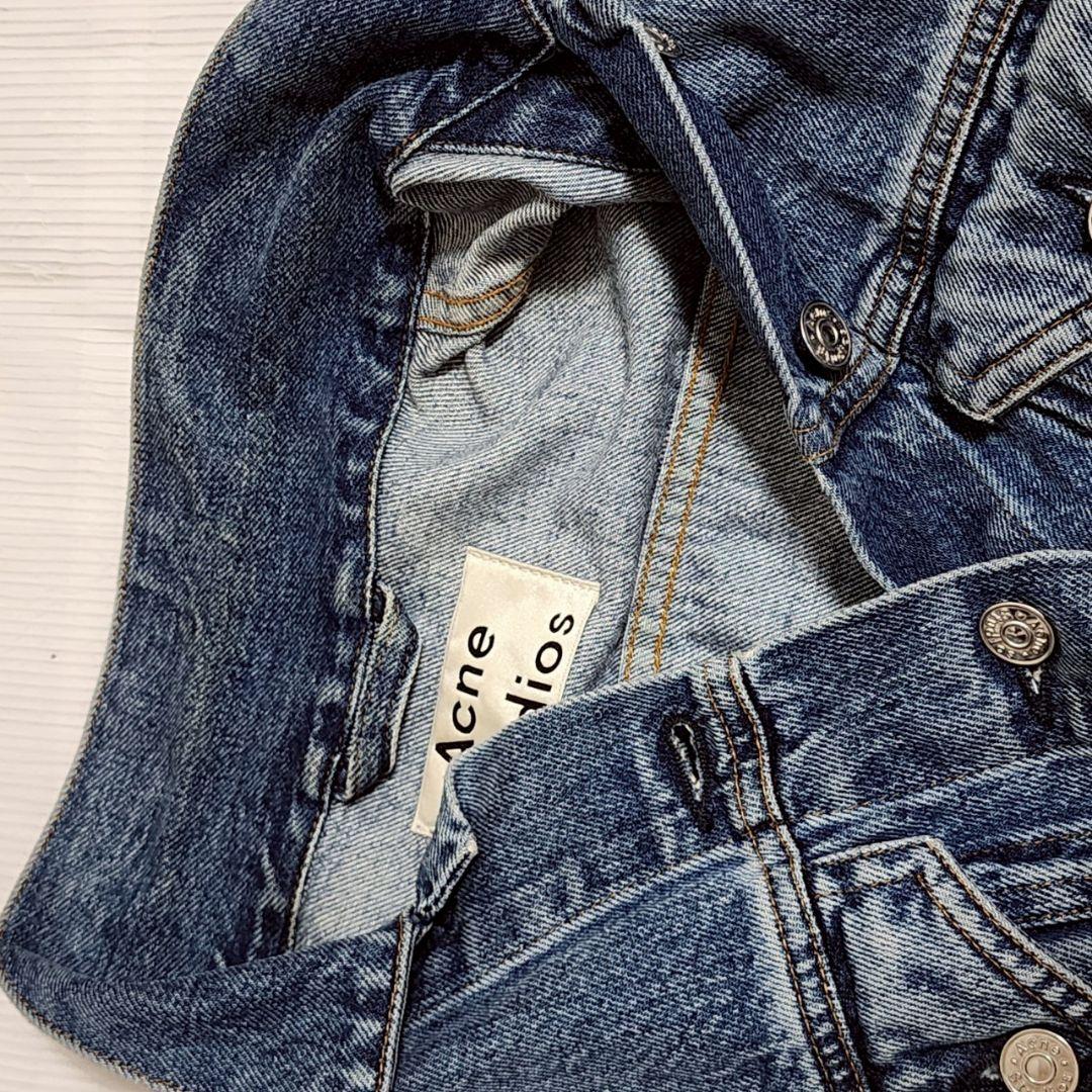 アクネストゥディオズ デニムジャケット Gジャン 羽織 34 カジュアル