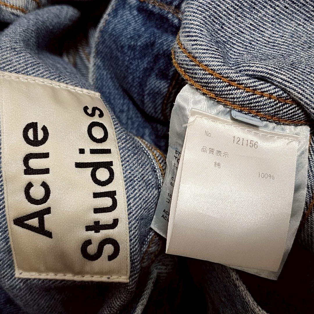 アクネストゥディオズ デニムジャケット Gジャン 羽織 34 カジュアル