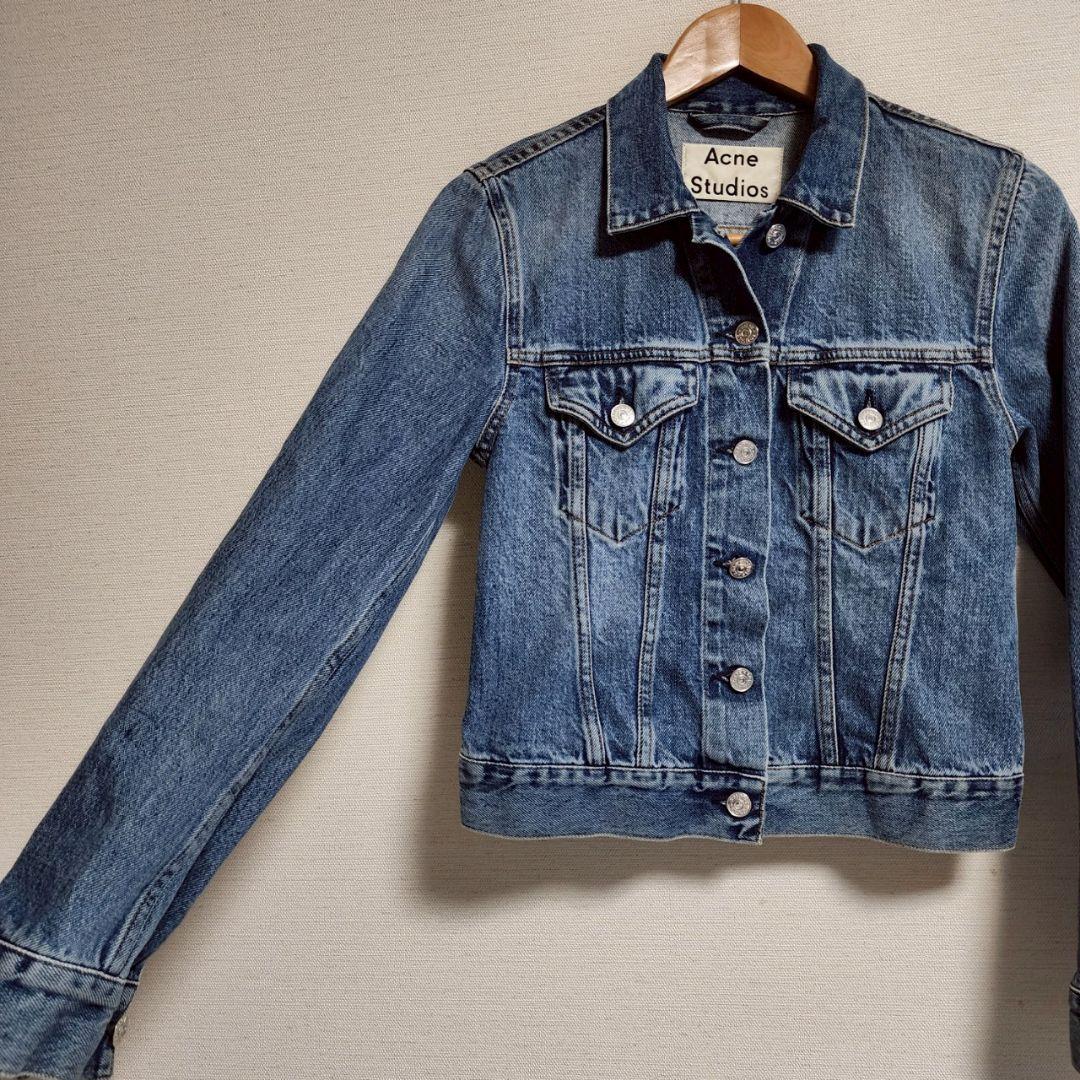 アクネストゥディオズ デニムジャケット Gジャン 羽織 34 カジュアル