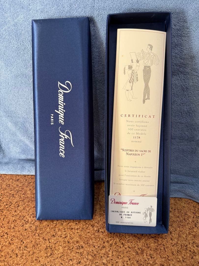 Dominique France 未使用 ネクタイ チェスデザイン