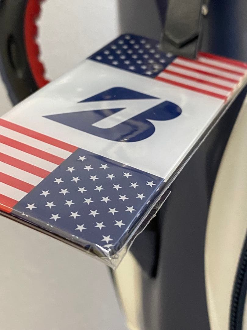 BRIDGESTONE ゴルフバッグ アメリカ国旗デザイン。メジャーコレクション