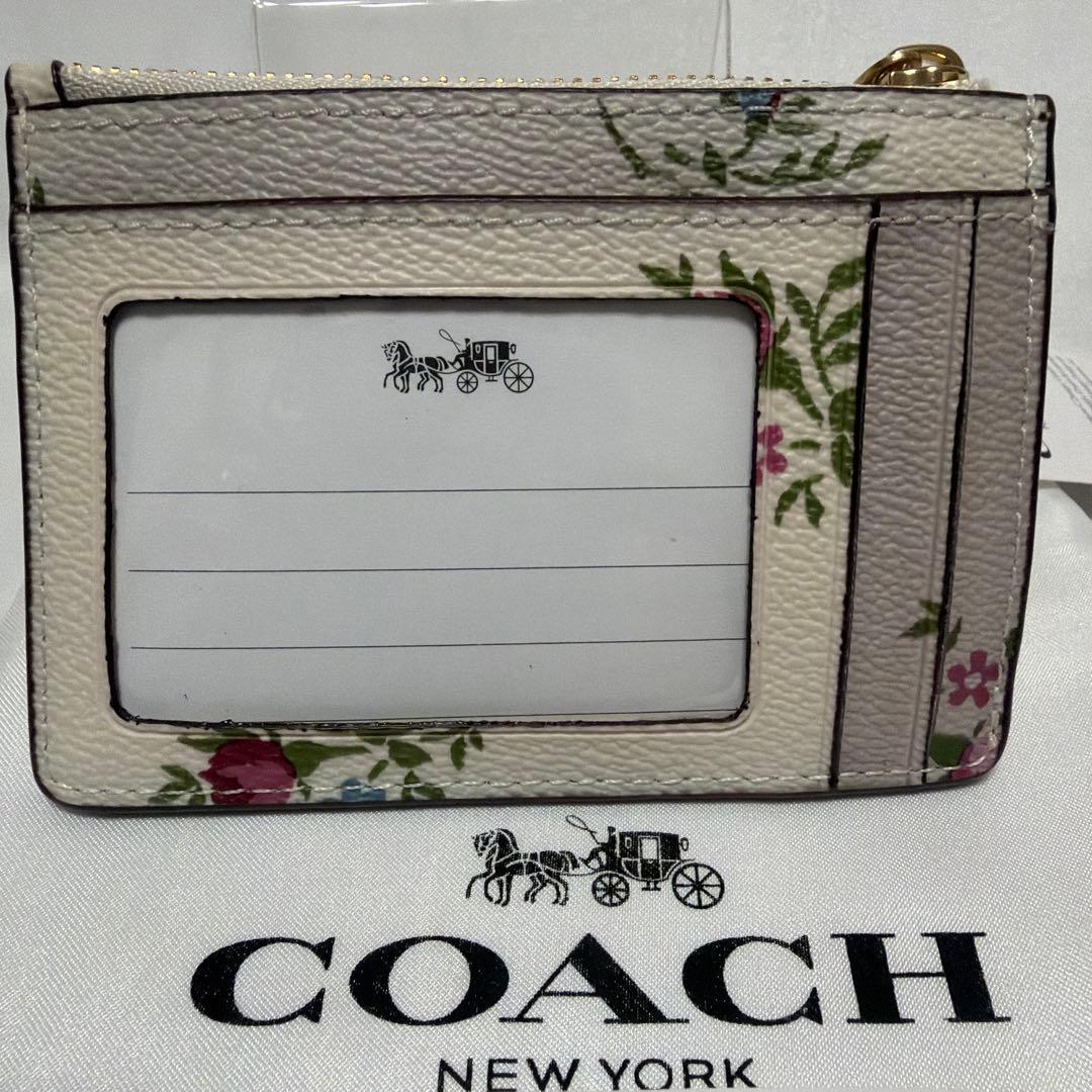 未使用　コーチ　COACH　/カード/パスケース　コンパクト財布　タグ付き