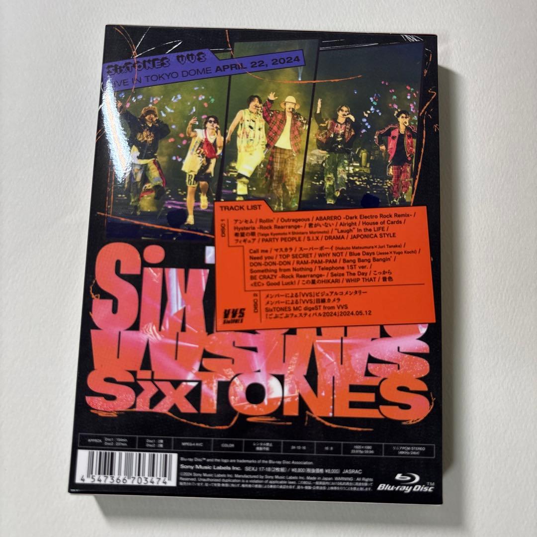SixTONES ライブ BluRay 円盤 セット