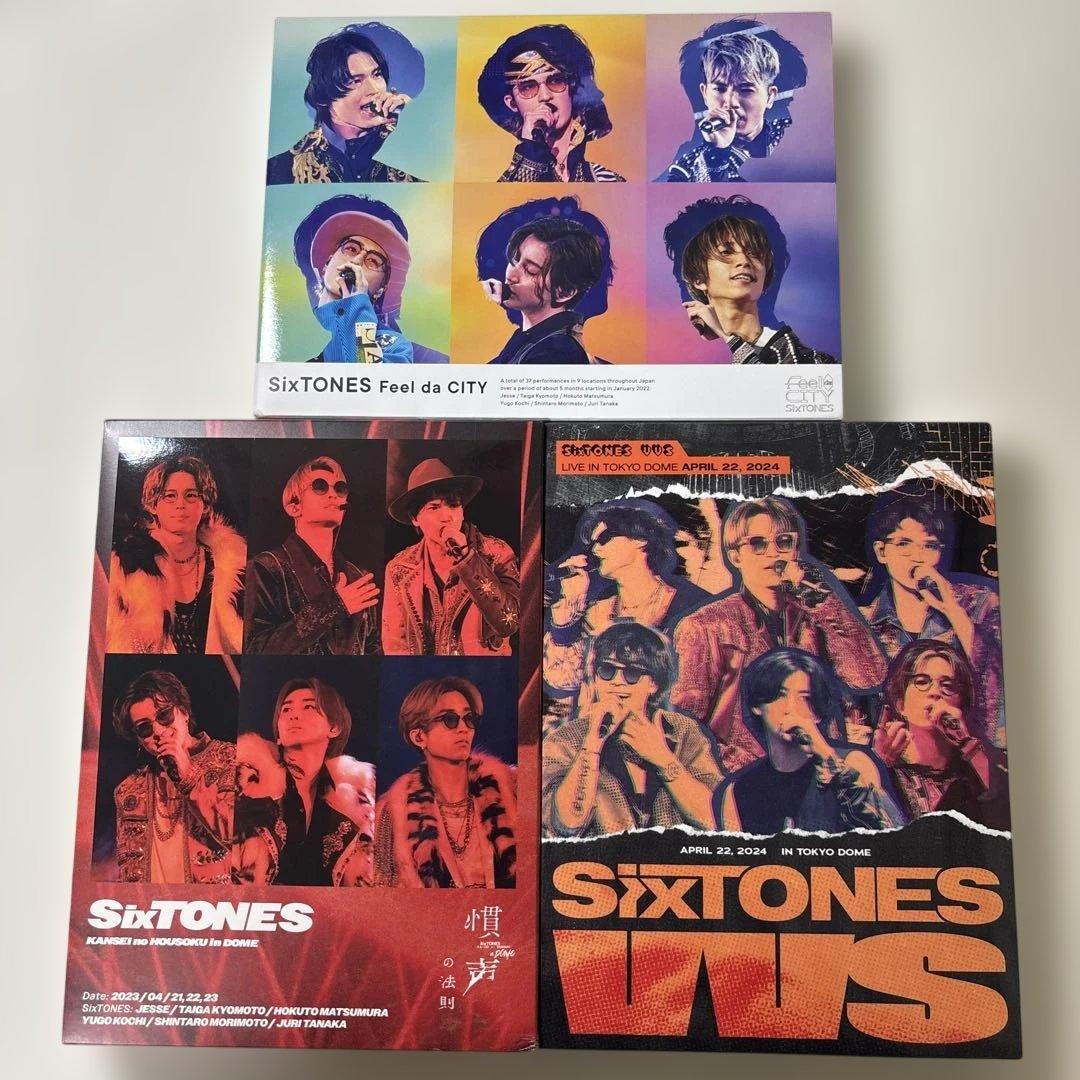 SixTONES ライブ BluRay 円盤 セット