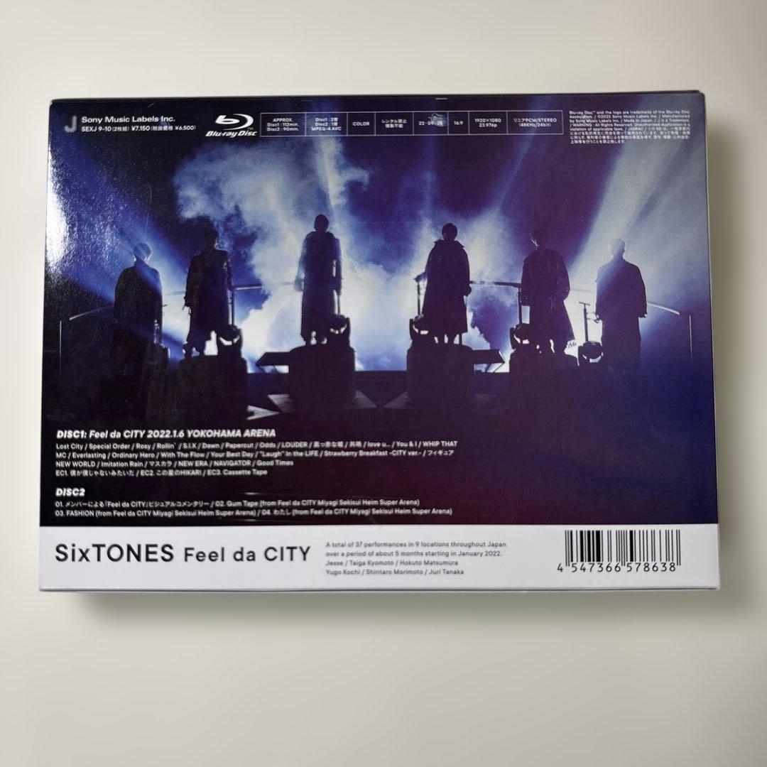 SixTONES ライブ BluRay 円盤 セット