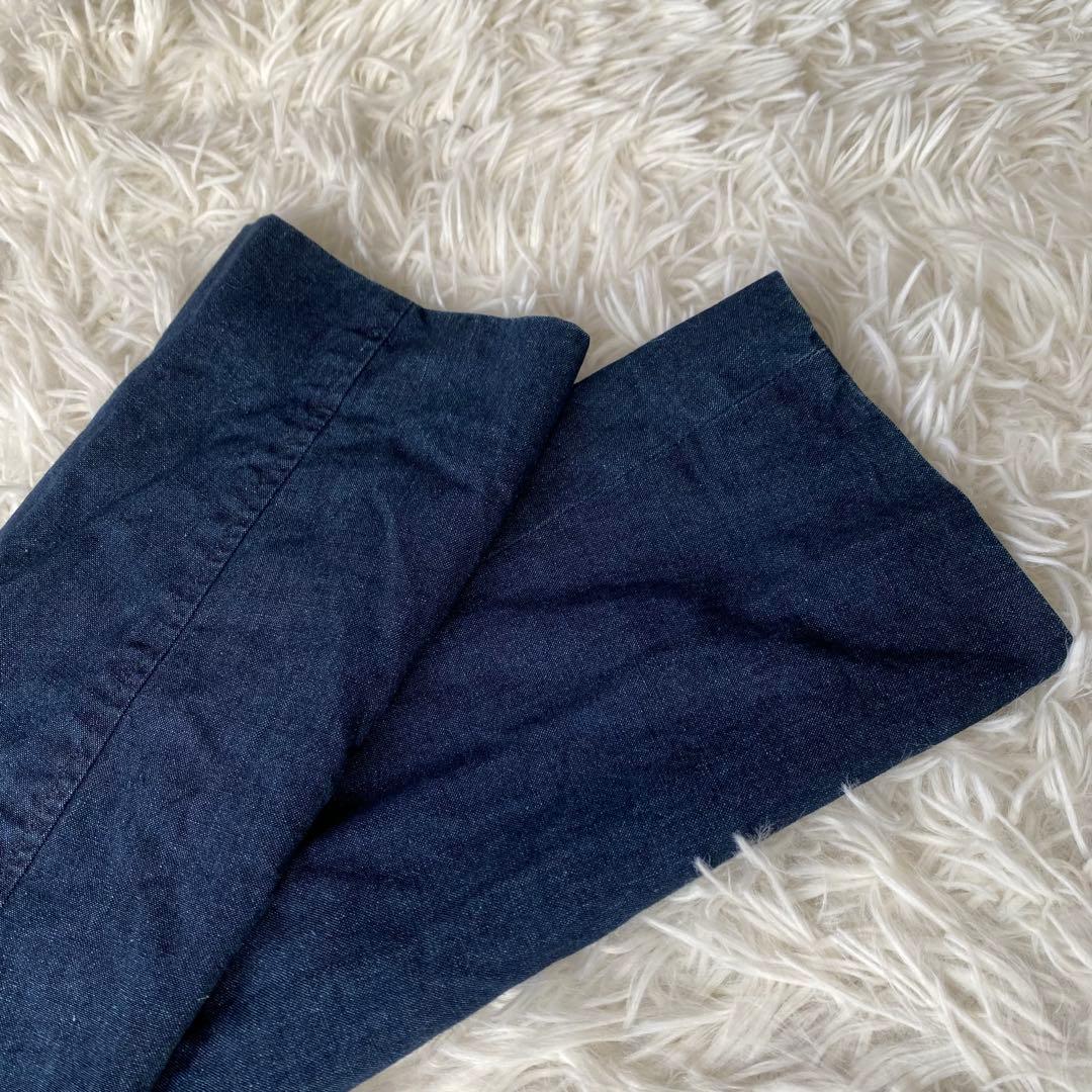 45R インディゴ染め ジャケット ネイビー 刺繍ロゴ サイズ3