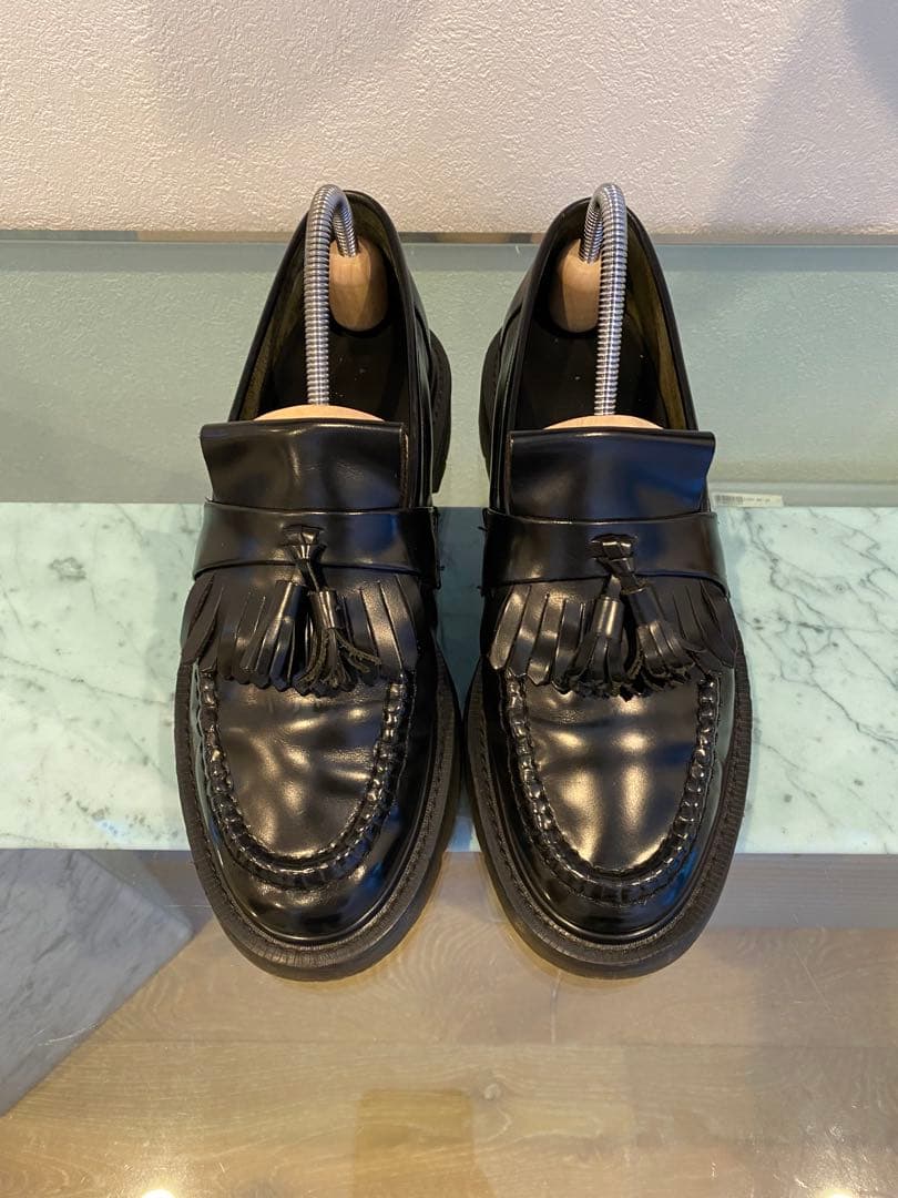 LOAKE ロークLoafer レザー タッセルローファー 英国製