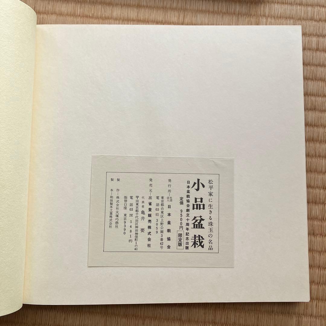 松平家に生きる珠玉の名品　小品盆栽