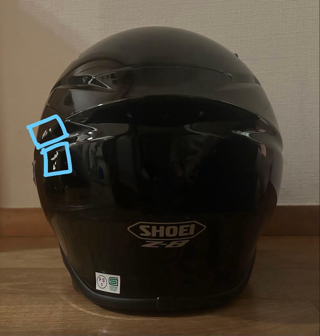 SHOEI Z-8 ブラック Mサイズ　フルフェイス ヘルメット　外箱有