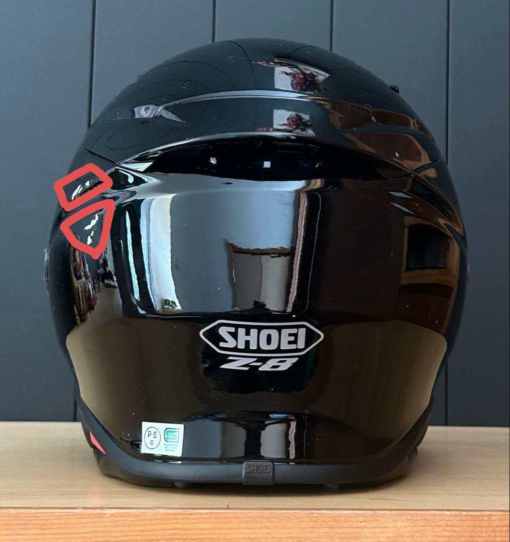 SHOEI Z-8 ブラック Mサイズ　フルフェイス ヘルメット　外箱有