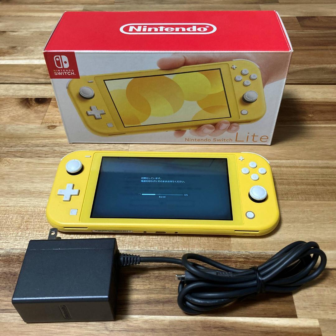Nintendo Switch Lite イエロー MicroSD128GB付き