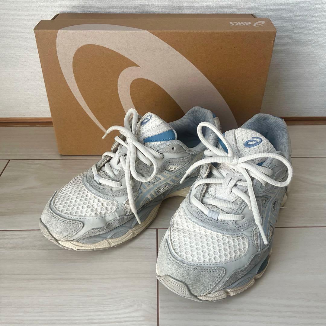 asics GEL-NYC アイボリー/ミッドグレー 24.0