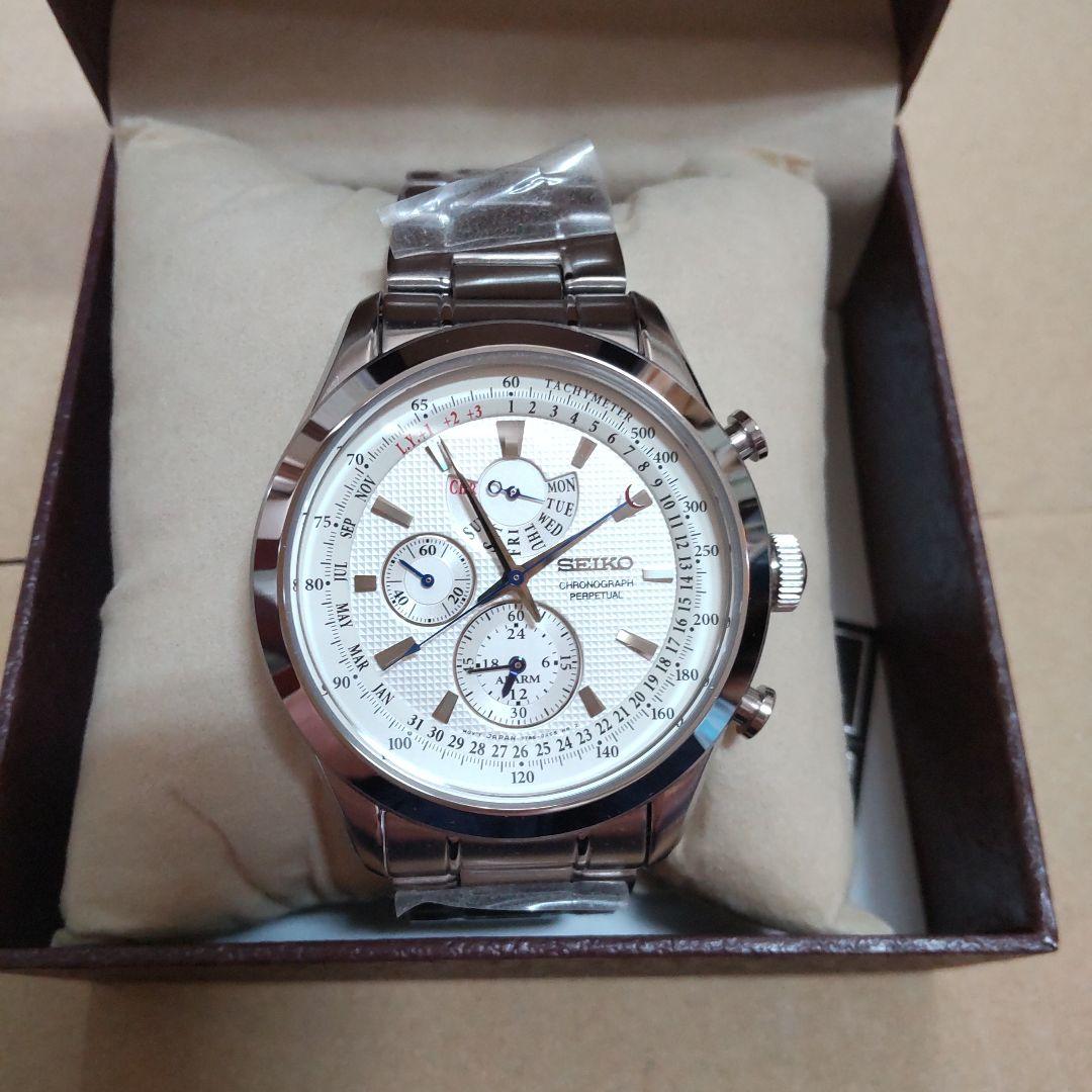 セイコー クロノグラフ 海外モデル　SPC123P1&送料込み！