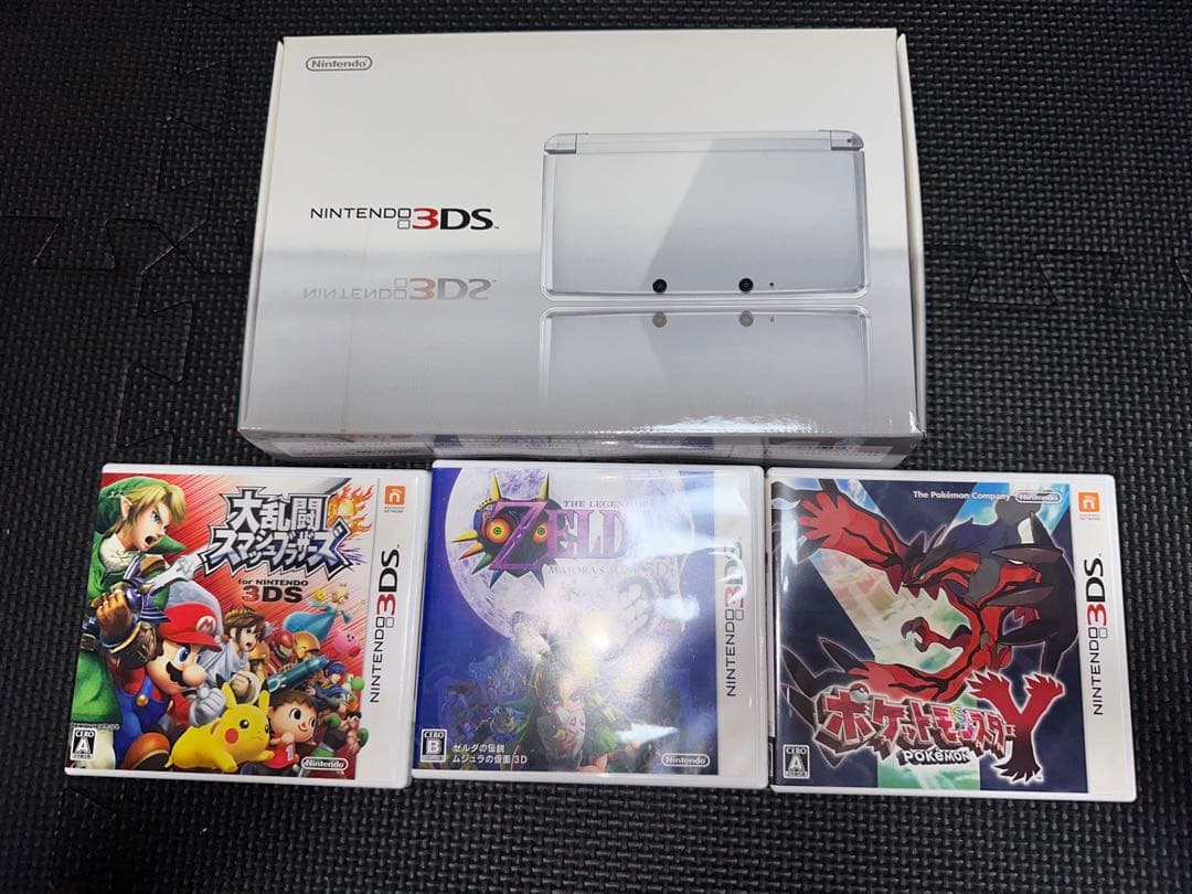 ニンテンドー 3DS プラス　ソフト3本 スマブラ、ムジュラの仮面