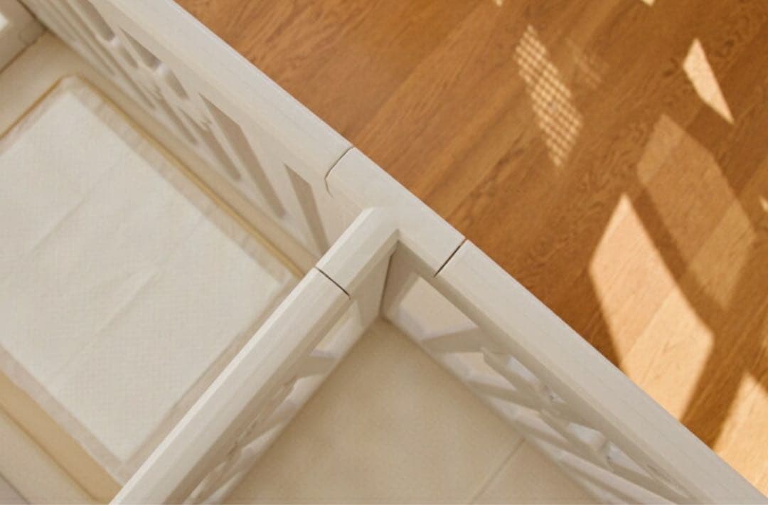 cocozariペットサークル 140×200中仕切りタイプとマルチバスケット