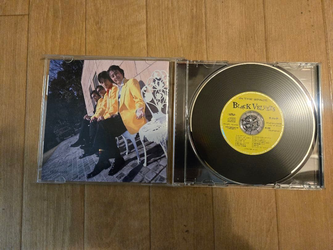 直筆サイン入り ブラック ベルベッツ CD3枚 BLACK VELVETS