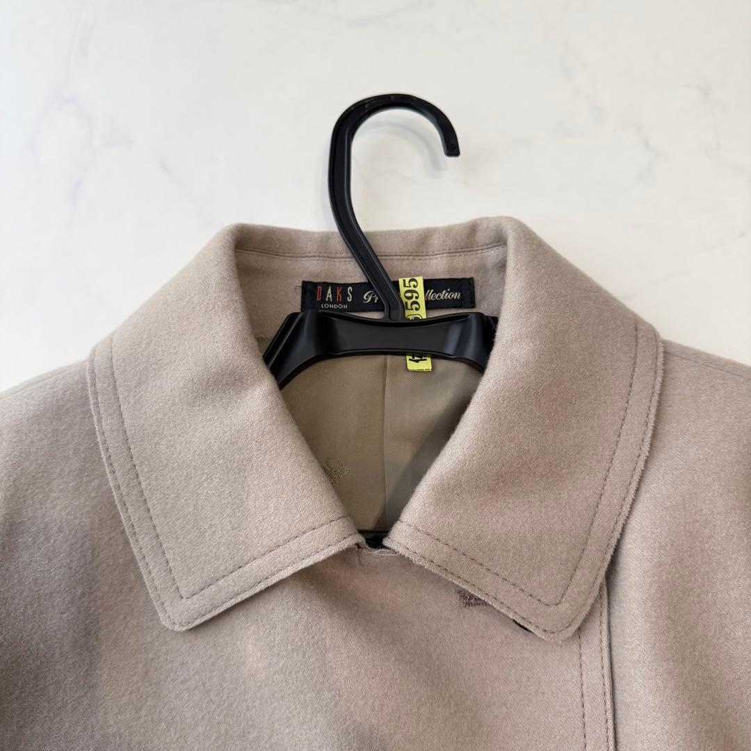 美品✨クリーニング済 【ダックス】DAKS カシミヤ100% コート40